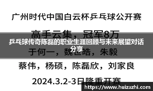 乒乓球传奇陈磊的职业生涯回顾与未来展望对话分享